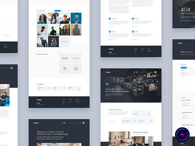 Vectra Website Redesign - 3 design ui ux web design website