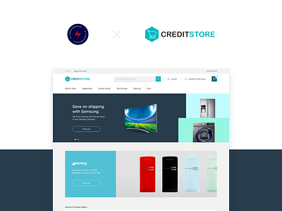 Credit Store - 1 design ui ux web design website