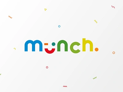 Munch - Logo branding design logo