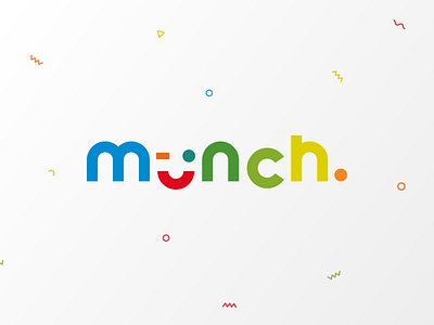 Munch - Logo branding design logo