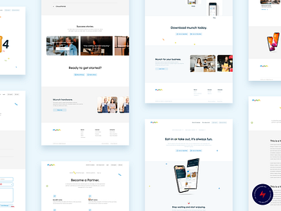 Munch Web - 3 design ui ux web design website