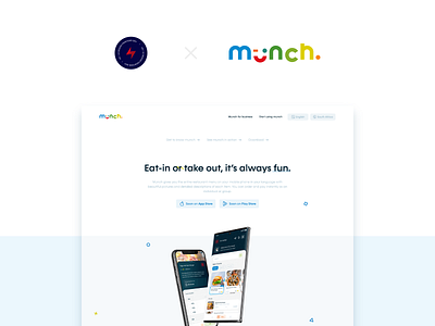 Munch Web - 1 design ui ux web design website