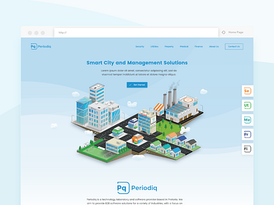 Periodiq Website ui ux web design website