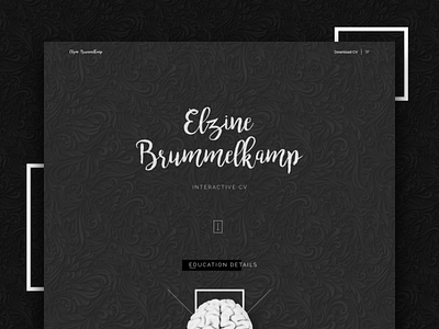 Elzine Brummelkamp ui ux web design website