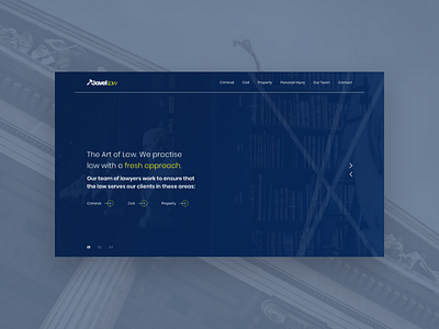 Lawyer Associates Website Template business law firm lawyer ui ux web design website
