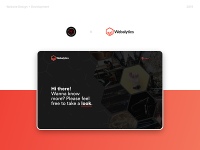 Webalytics Website design ui ux web design website