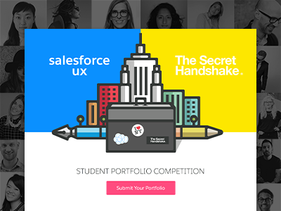 Salesforce UX - Student Portfolio Competition competition conference illustration new york portfolio salesforce student ui ux
