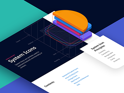 System Icons blueprint clean guidelines icons isometric layout minimal principles salesforce style guides system ui