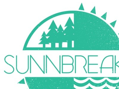 Sunnbreaks Photography branding green identity logo logo design nature northwest photography teal