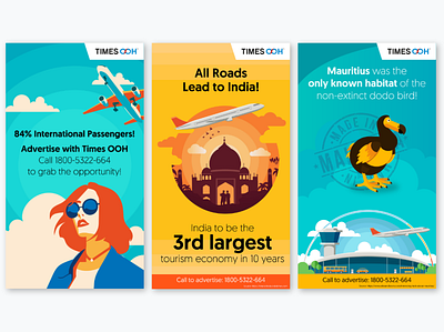 Travel AD Campaign advertising branding design designing graphic design illustrator travel visual