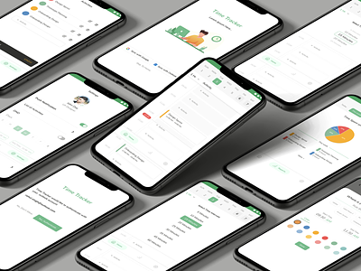 Time Tracker App Design