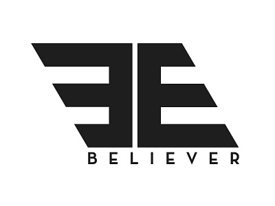 Believer a anagram believer branding designing identity illustrator lettering logo logo design visual