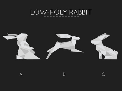 Low-Poly Rabbit