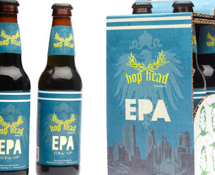 HopHead beer packaging
