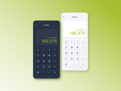 Calculator calculator dailyui dailyui 004 design neumorphism ui uidesign visualdesign