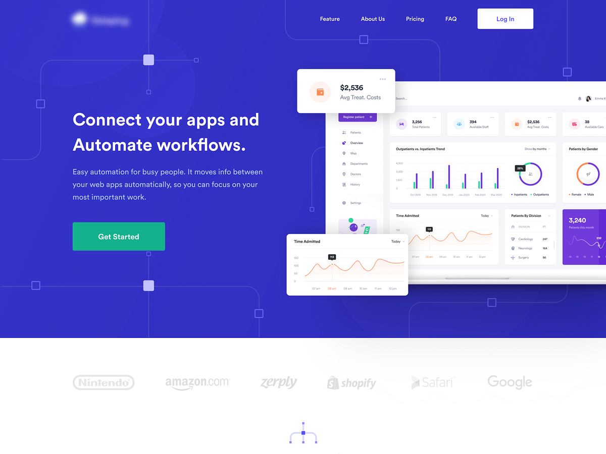 Landing Page Design by Nazirul Hoque 🏆 for Twinscy on Dribbble