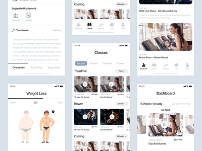 Fitness App Concept