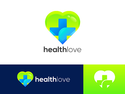 Health Love Logo app brand clinic design doctor graphic health healthy hospital icon identity logo love medical medicine minimalist modern symbol vector website