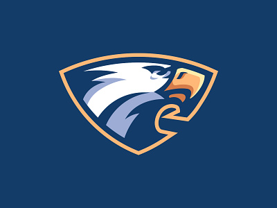 Eagle Team Logo bird eagle esport falcon game gaming logo illustration logo mascot sport team vector