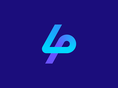 LP monogram logo aesthetics brand identity branding logo monogram