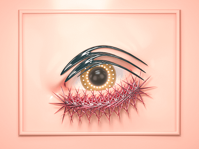 「 EYE, PUPIL, BLING 」 3d bling c4d design eye inspiration laimu pupil record 莱姆