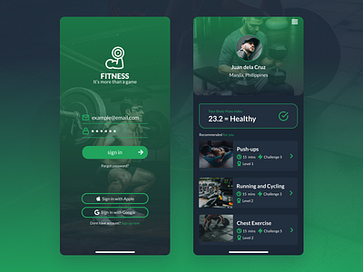 Fitness App Concept