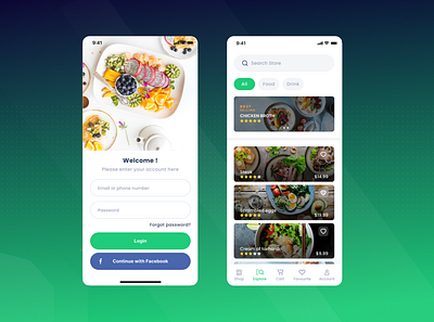 Foodcy-Online Food Order Mobile App business delivery fast food home internet lunch menu mobile online order restaurant service smartphone technology