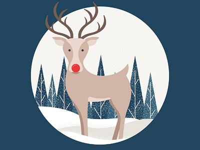 Reindeer christmas design graphicdesign graphics illustrator illustration reindeer