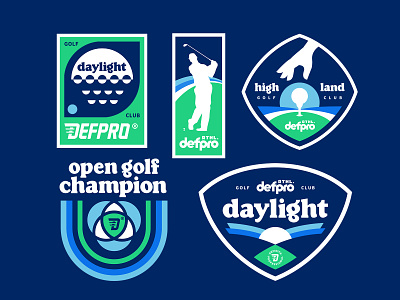 GOLF badges