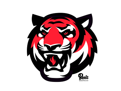 guangdong tigers font mascot old type