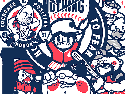 athletic&cute athletic cute fatline font handdraw logo mascot old cartoon swagger type