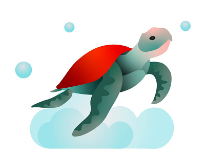 Turtle design graphic illustration vector