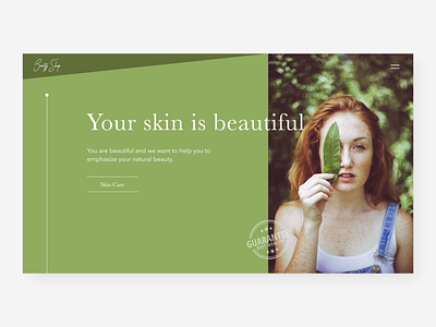 Beauty Shop beauty brand design fashion homepage image interaction interface motion ui ux website