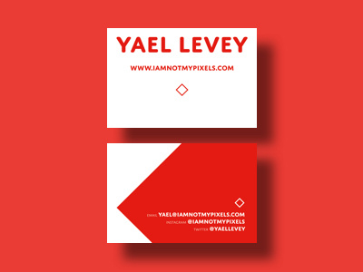 Business cards iteration one