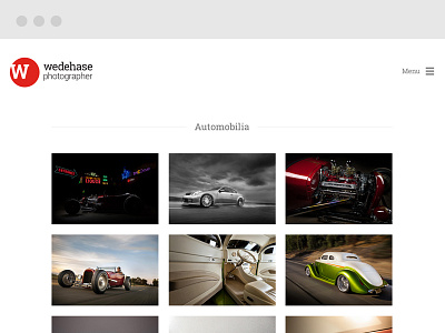 Wedehase Photographer Site