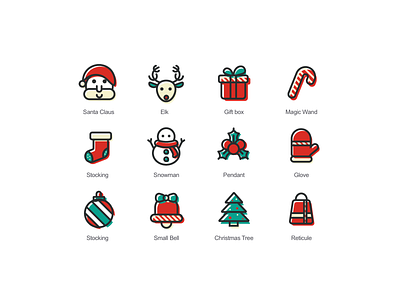 Christmas icons