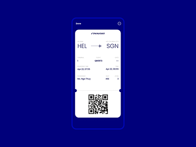 024 BOARDING PASS app boardingpass daily 100 challenge dailyui simplicity ui