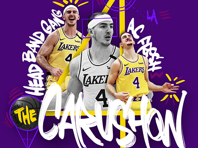 Alex Caruso by Edgar Garcia on Dribbble