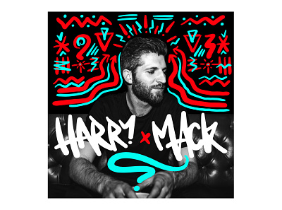 Harry Mack Cover Art graffiti hand lettering hip hop street type
