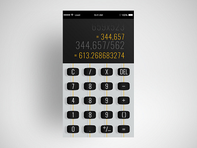 Calculator #004 calculator dailyui ui