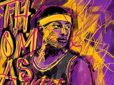 NBA All Star Series: Isaiah Thomas basketball nba painting sports