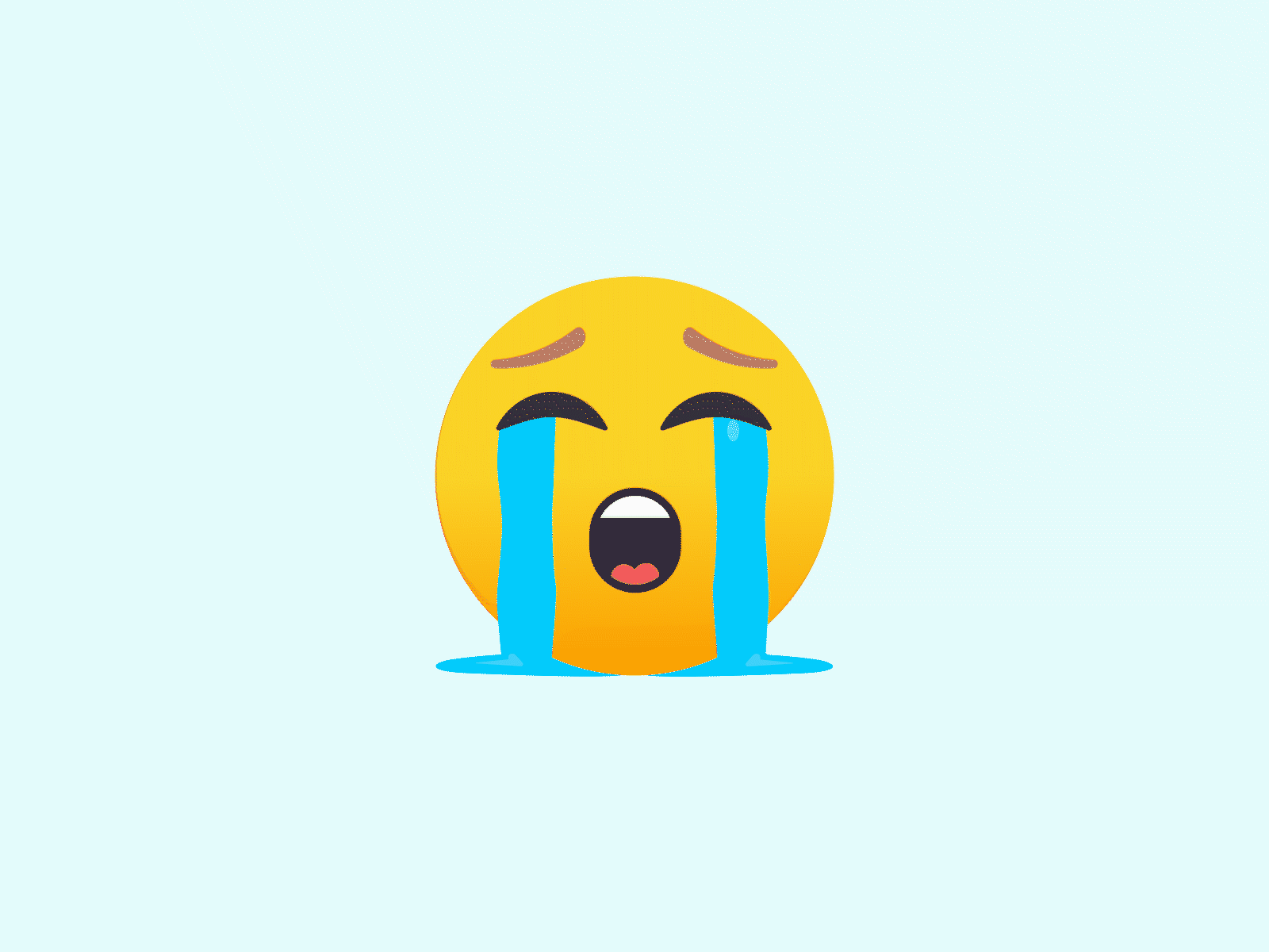 Emoji cry animation animation crypto emoji emojis emoticon lottiefiles rating sad star tears weep