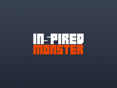 Inspired Monster Rebranding arun sajeev branding clean designer inspired monster kochi logo minimal negative space portfolio product designer typography white space