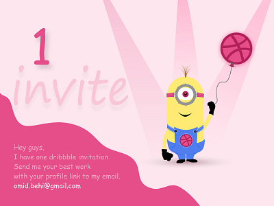 Dribbble Invite