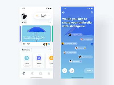 💙 by Dimest on Dribbble