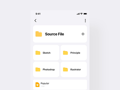 Moving files 2.0 animation app dimest file motion moving ui ux