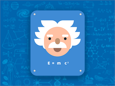 Happy Birthday Albert Einstein | Illustration