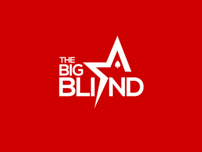 The Big Blind Logo • America's Cardroom logo typography vector