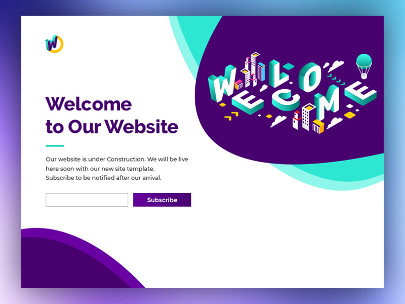 Welcome Page By Ridoy Saha On Dribbble