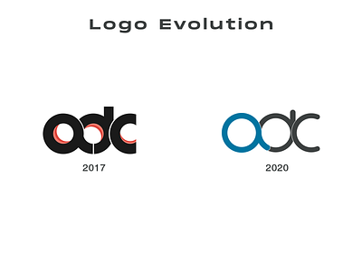 Logo Evolution from 2017 to 2020 brand branding design logo logomaker logos textlogo typography vector